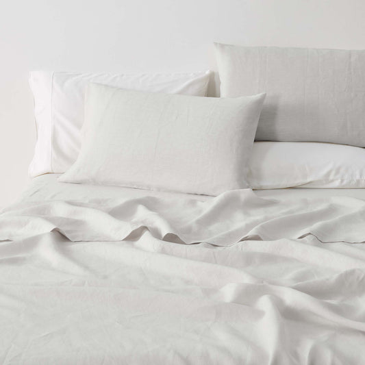 100% European Flax Linen Pillowcase Set