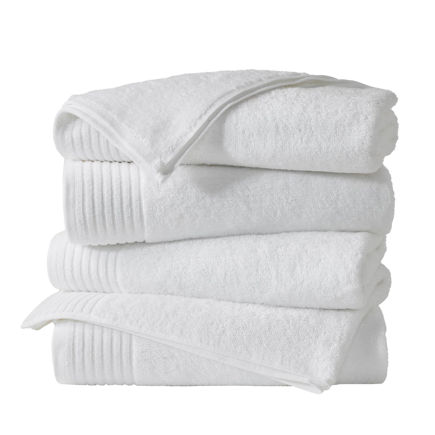 4 Pack Cotton Bath Towels - Kasper Collection