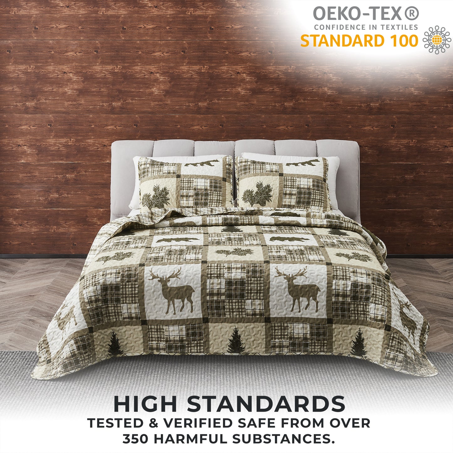 3-Piece Lodge Quilt - Stonehurst Collection