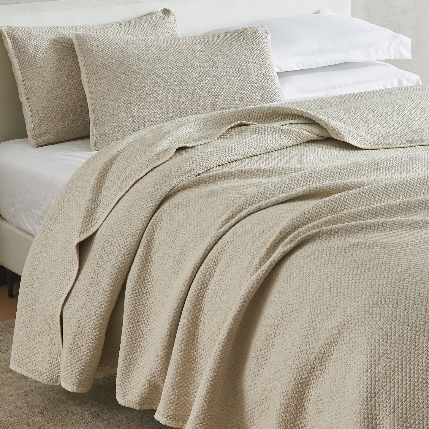 Stonewashed Relaxed Quilt Set - Vittoria Collection