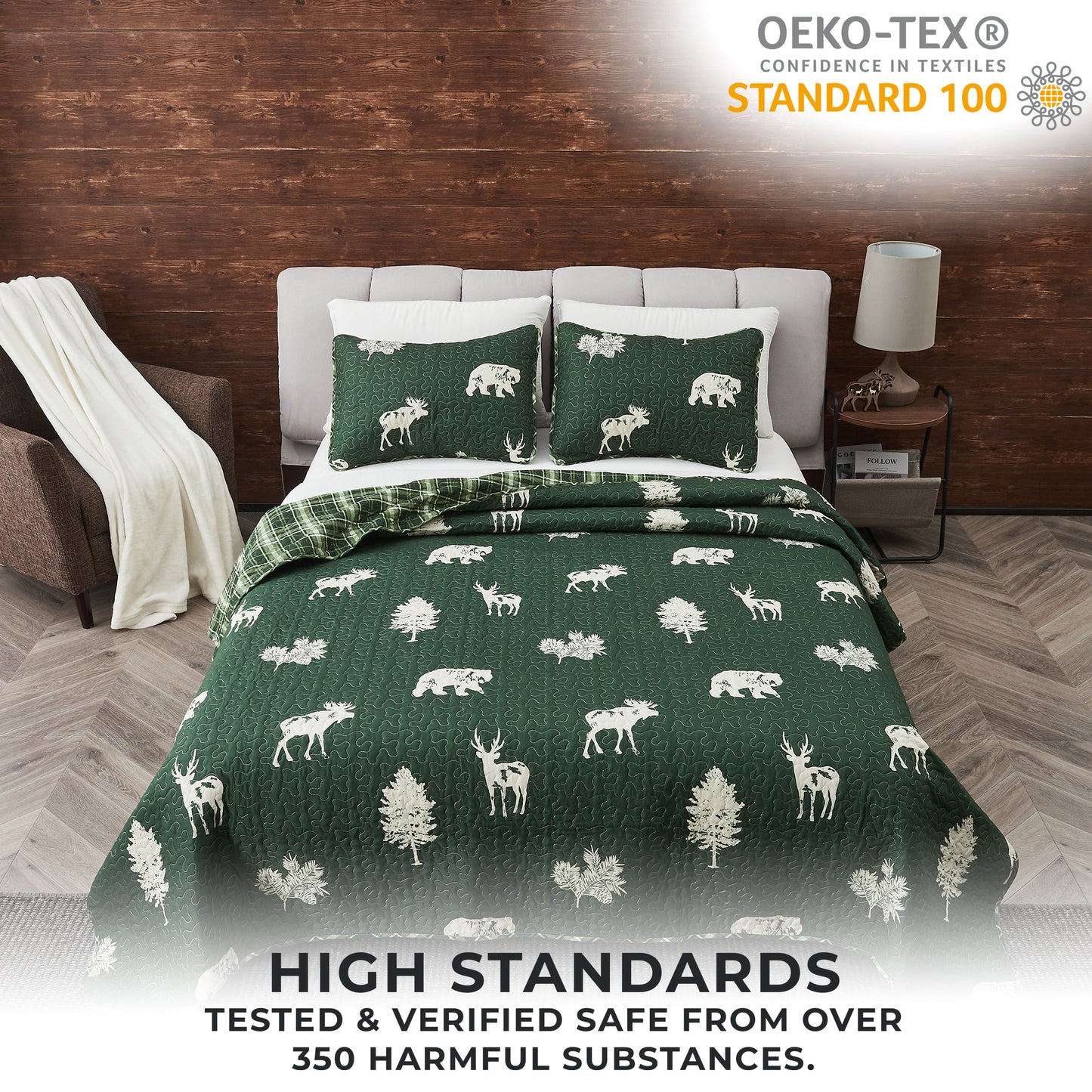 3-Piece Lodge Quilt - Rio Ridge Collection