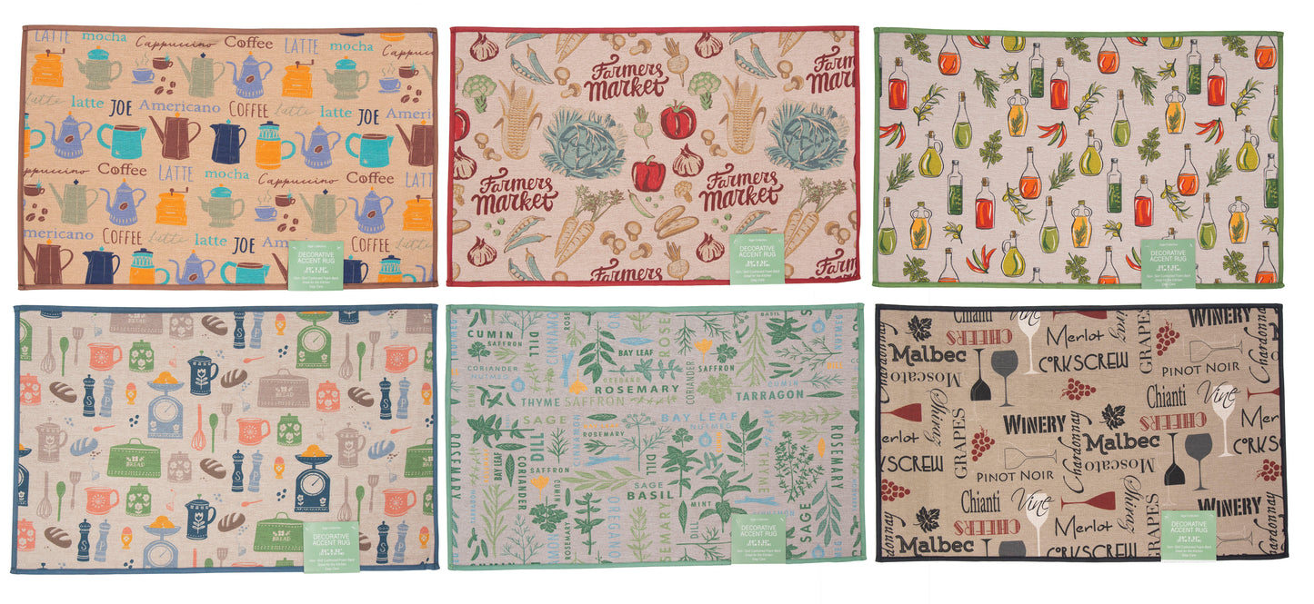 Printed Anti-Fatigue Kitchen Mat