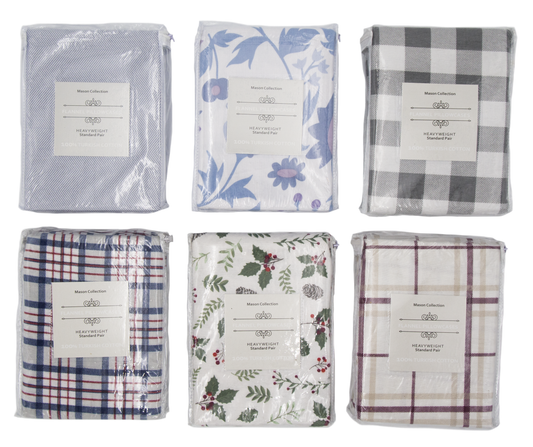 Print Flannel Pillowcases